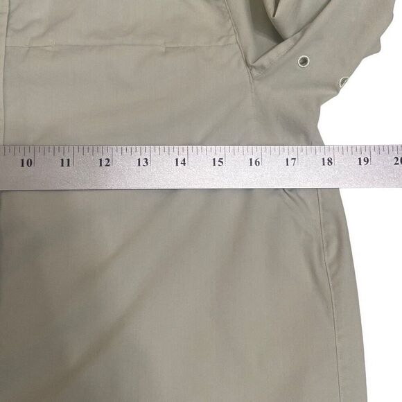 Lululemon Full Day Ahead Long Sleeve Light Green Button Front Shirt Women Size 4 - Picture 11 of 13